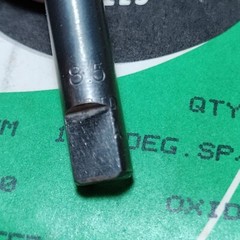 8.5mm Stub Length Drill Bit – QTY: 6 – Precision 4ASM – Stub Length – Oxide