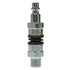 Milton 1/4″ MNPT Variable Angle Swivel M-Style Anti-Kink Rotating Plug S-99681-4