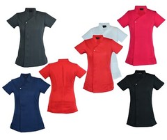 Beauty Tunic Hairdressing Spa Massage Therapist Health Work Nail Salon Uniform