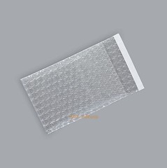 1000 PCS Small Bubble Bags 2.5″ x 3″ Inches_65 x 80+20mm Clear Packing Pouches
