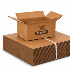 BOX USA Moving Boxes Medium 18″L x 14″W x 12″H 10-Pack | Corrugated Cardboard…