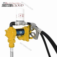12V 20GPM Fuel Transfer Pump Diesel Gas Gasoline Kerosene Car Truck Tractor