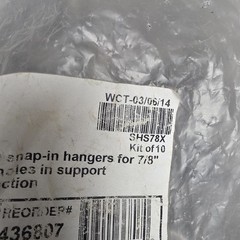 WSSH-U78 wireless solutions slap in hangers for 7/8″ cable ( 10 Pack )