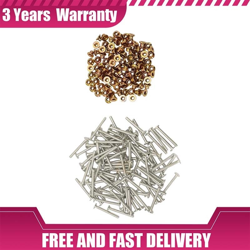 Pack of 100 For Peterbilt 379 Hucks & Collars – 3/16″ New Medium Flange Collars