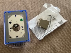 STI SS2421EM-EN Stopper Station Push, Turn-to-Reset w/Shield Blue Emergency