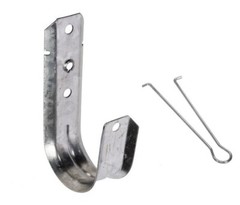 100 Pack 2″ J-Hook Wall Ceiling Mount Hanger Route Network Wires Cord Cable