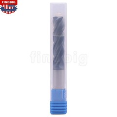 5Pcs 4 Flute 1/2″ x 2″ x 4″ Solid Carbide Long End Mill – AlTiN Coated