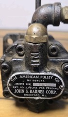 John S Barnes SC-866 Hydraulic Gear Pump Cast Iron Untested Core Forklift…