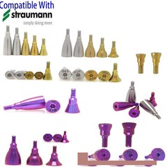 Dental NC/RC Healing/Locator Abutments Impression Lab Analog Fits ITI Straumann