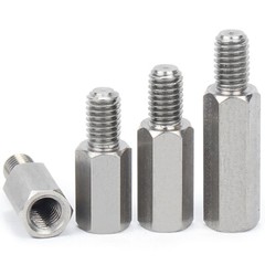 M8 + 15mm Male-Female Stainless Steel Hex Column Standoff Support Spacer Pillar