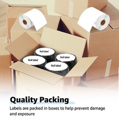 20Rolls 62mmx100mm DK-1202 Shipping Name Badge Labels Fit for Brother QL-1060N