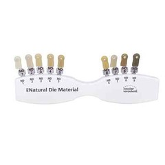 1X Dental IPS Natural Die Material Shade Guide Ivoclar Vivadent ND1-9 Abutment