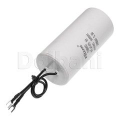 80UF 250VAC Wire Motor Run Capacitor CBB60 50/60HZ HVAC 25/85/21 45X95mm 80MFD