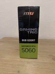 MSI GeForce RTX 5060 8G GAMING TRIO OC GDDR7 Graphics card G5060-8GTC