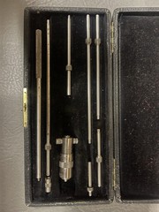 The L.S. Starrett Co. Depth Gage Set Metalworking Inspection Tool with Case