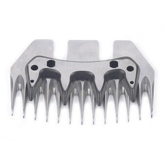 Sheep Shears Blades Straight 13 Tooth Electric Wool Comb Cutter Goats Clipper