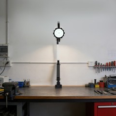 18W IP67 LED Machine Tool Work Light, Adjustable Long Arm Workshop Lamp, 110V US