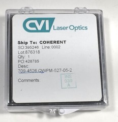 CVI multi Order Waveplate 1/2 wave 527nm 1/2″ dia. QWPM-527-05-2