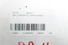 Sew Eurodrive DFT90L6 KAF47DT90L6 Gearmotor 33-132rpm 3ph 1-1/2hp 230/460v-ac