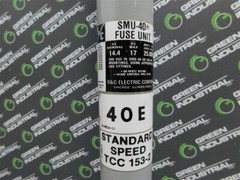 USED S&C SMU-40 Fuse Unit 14.4kV Nom. 17kV Max.Amps Int. 25,000 RMS SYM 40E E-OK