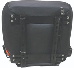 Mower Seat for Hustler Lawn Mowers – See Models Listed – w/ seatbelt and armrest