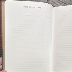 Union Square & Co. The Commonplace Book Illustrated Hardcover Knowledge Journal