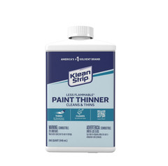 Less Flammable Household Paint Thinner, 1 Quart