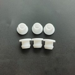 White Silicone Rubber Hole Plugs Snap-on Blanking End Caps Seal Stopper 2.5-14mm