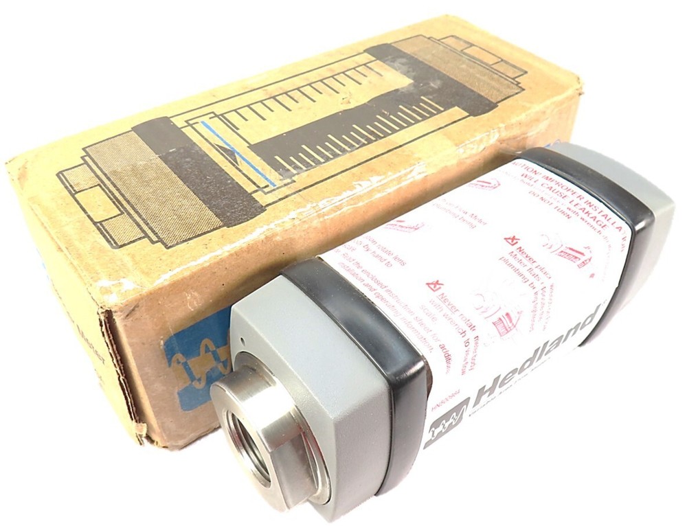 Hedland Badger Meter H705S-020 5000 PSI SS Water Flow Meter NEW IN BOX