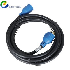15 Ft 30 Amp 4 Prong Generator Power Cord Inlet Box NEMA L14-30P/L14-30R 125V