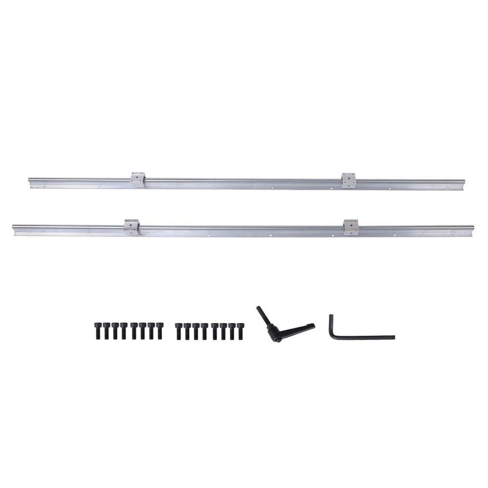 SBR16-1500mm Linear Rails + 4 SBR16UU Blocks for Router/Lathe