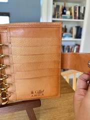 Gillio Firenze Pocket Mia Cara Undyed Epoca Leather with Amica Misprint