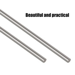 2Pcs 5mm x 356mm Stainless Steel Straight Solid Metal Round Rod Lathe Bar Sto…