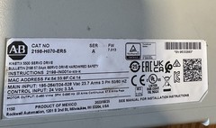 Allen-Bradley Kinetix 5500 AC Servo Drive 3-Phase 57.5A Hardwired Safety