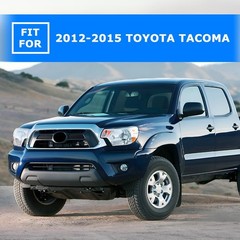 Toyota Tacoma 2012-2015 Mid-width Front Bumper Bull Bar LED Mount Paintable 101S