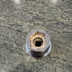 Snap-On s3624 3/8” drive square drive metric 24/36mm filter flip socket new