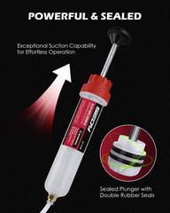 Fluid Extractor – 200Cc Multi-Purpose Syringe, Oil Suction Pump, Manual Extracti