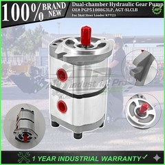 New Two-Section Hydraulic Gear Pump PGP51088G3LP For Skid Steer Loader KTT23 AGT