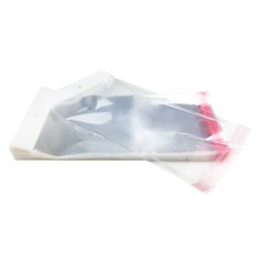 UOFFICE Clear Resealable Cellophane Bags, 5.9″ x 9.8″ 1.2 Mil