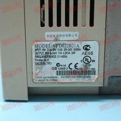 1 PC Used Delta VFD022B21A 220V-2.2KW Inverter In Good Condition