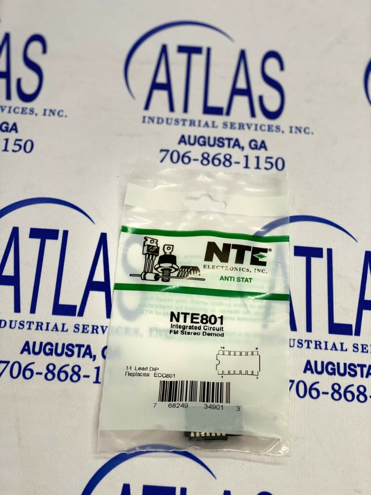NTE801 INTEGRATED CIRCUIT FM STEREO DEMODULATOR 14 LEAD DIP