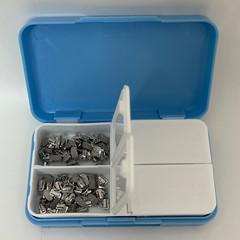 50Sets Dental Orthodontic Bondable Buccal Tubes 1st Roth .022 Molar Tubes U1L1
