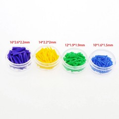 100Pcs/Box Dental Disposable Plastic Wedges Diastema Interdental Wedges XS/S/M/L
