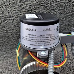 Weil Mclain 381-800-475, 5″ Damper And Actuator Assy