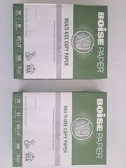 2 Reams Boise 3 Hole Punch Copy Paper 8.5″ x 11″ Multi-Use 20lb 500 Sheets