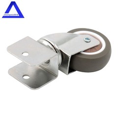 4PCS Heavy Duty U Bracket Shaped 2″ Caster Wheels (2 with brake & 2 without)