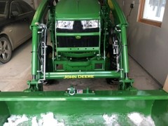 Bucket Hook and Shackle bolt on tractor John Deere factory bucket holes 9-7/8
