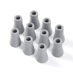 10 Pcs Dental Saliva Ejector Weak Suction Rubber Snap Tip Adapter
