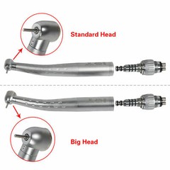 1-5 YABANGBANG Dental High Speed Handpiece + 4 Hole Quick Coupler 360° Swivel US