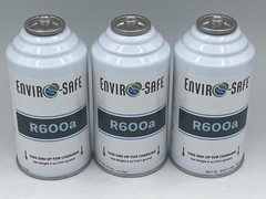 Enviro-Safe R-600a Refrigerant Inverted Piercing 6 oz 3 Cans #8070
